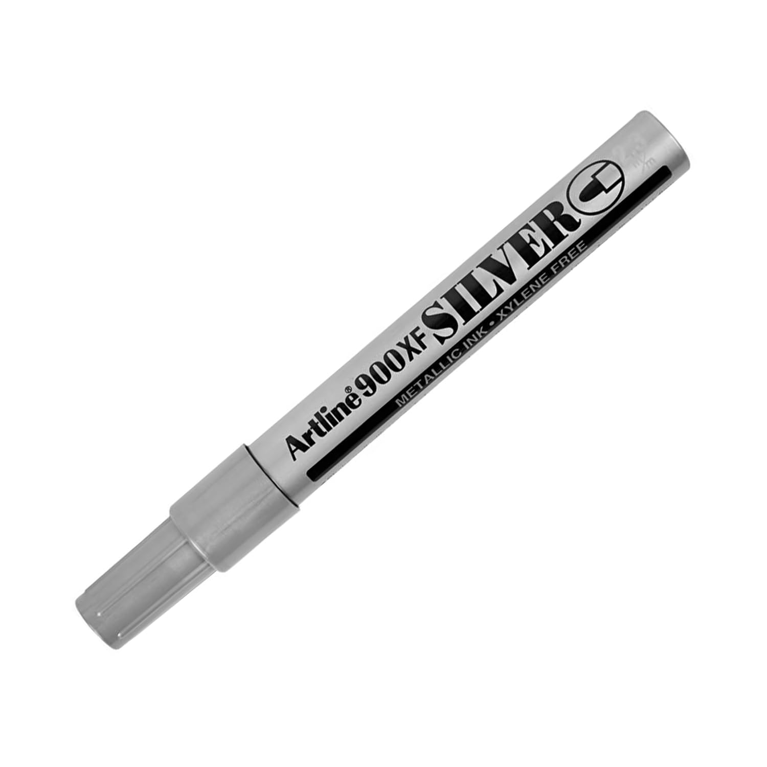 Gümüş Renk Markalama Kalemi Markör Kalıcı İşaretleyici Marker Kalem Metal Plastik Cam Ahşap Yüzey
