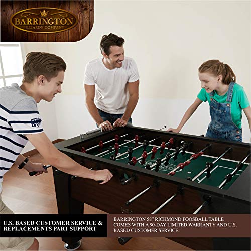 Barrington Billiards FS058Y21009 Table Soccer Table