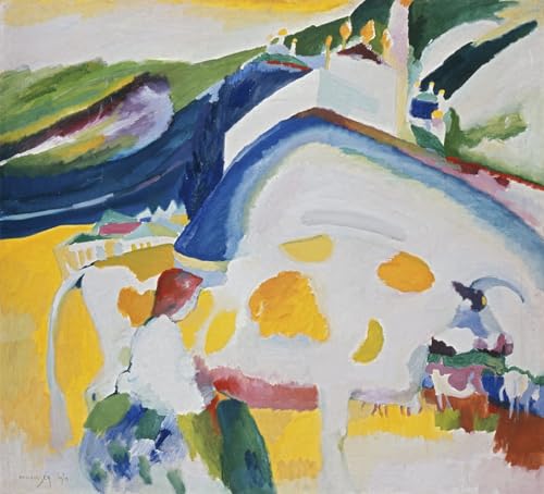 Tableaux Graffiti Art Mural Wassily Kandinsky | Poster Moderne 60x90cm