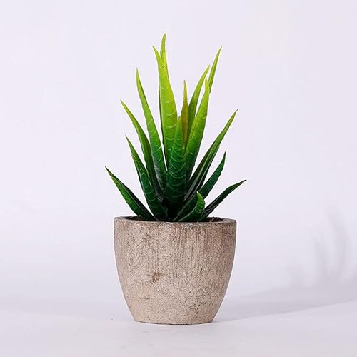 Moda mini artificial verde suculenta planta plástico falso bonsái artificial flor flor hecho a mano escritorio decoración del hogar flor artificial