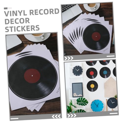 Stickers muraux disques vinyle pour transformer un mur vide - 4
