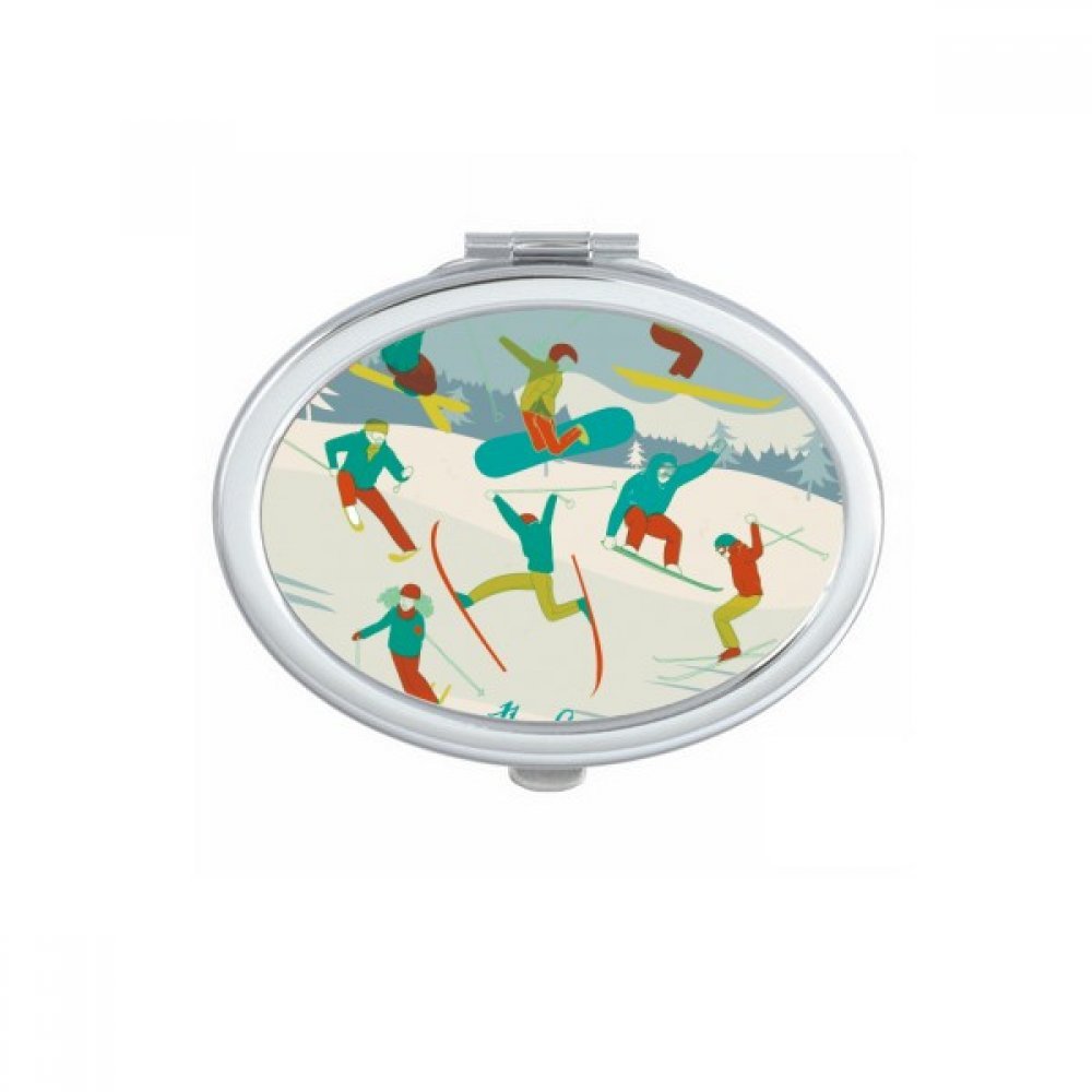 Miroir de maquillage compact mignon idée cadeau original