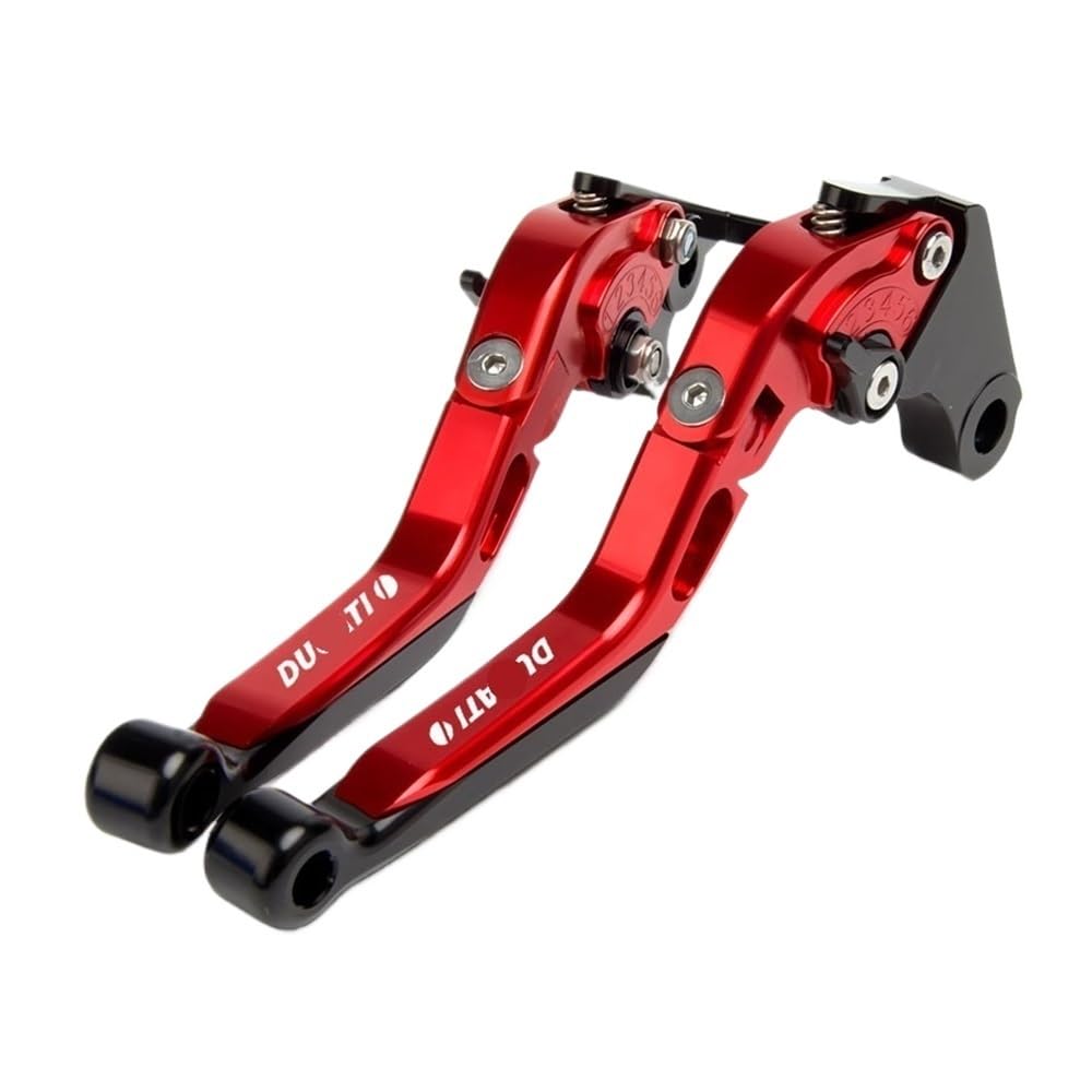 NHGFdfs Motorcycle Clutch Brake Lever for Du&Cati 696 796 695 620 400 Motorcycle CNC Foldable Extendable Brakes Clutch Levers