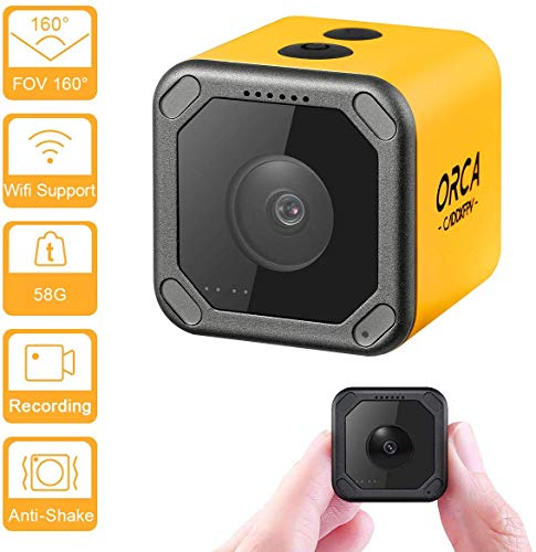 Caddx ORCA Mini Camera 4K HD Video Recording Action Cam WiFi 1080P 160