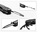 ZIMZIM 5 en 1 Multiusos Plegables Navaja, Negro Multiherramienta de Acero Inoxidable...