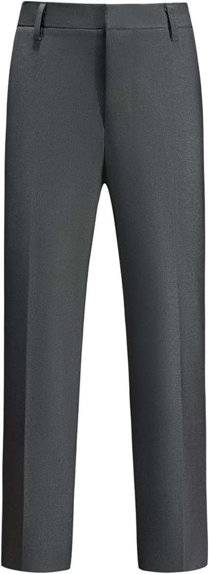 Boy Suits 3 Piece Slim Fit Formal Suit Set with Tuxedo Jacket Vest Pants for Kids Wedding Ring Bearer Party - Image 4