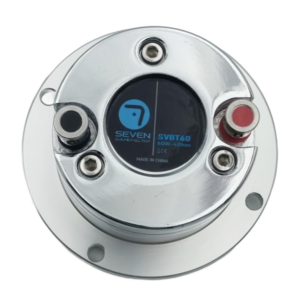 Seven Soundvector SVBT60 Neo Pareja Super Tweeter Neodimio 108dB SPL 120W Programa 240W Peak Impedancia 4 Ohm con Divisor de frecuencia Incorporado.