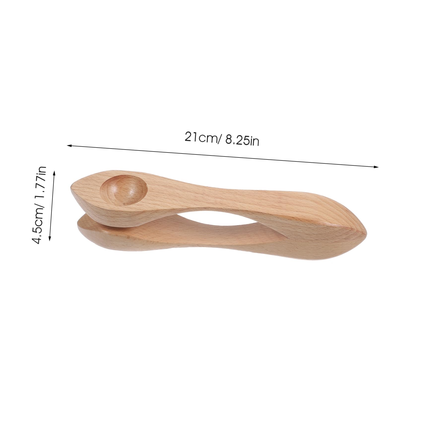 Toddmomy Musical Spoon Wooden Percussion Instrument for for Kindergarten Music Activities Safe Smooth Finish for Young Musicians