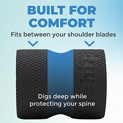 Chirp Wheel Foam Roller – Targeted Back & Neck Relief, Lumbar Spine Stretcher, Spinal Decompression Back Stretcher, Massage Roller with Density Foam for Physical Therapy, Supports 500lbs, 4-Inch Mint - Image 5