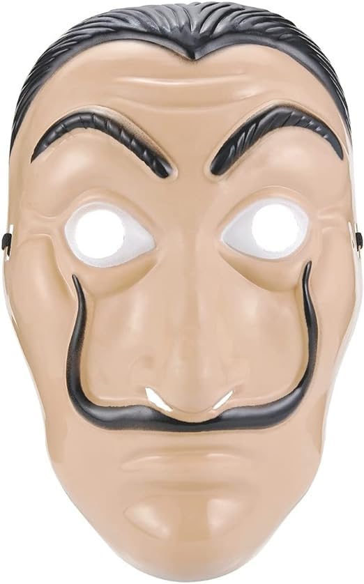 GIRLYZ ATTIRE Money Heist Dali Mask-Unisex Costume Salvador Dali Mask for Halloween Cosplay Party (Pack of 1) (B0CX5FN78F) Amazon Price History, Amazon Price Tracker
