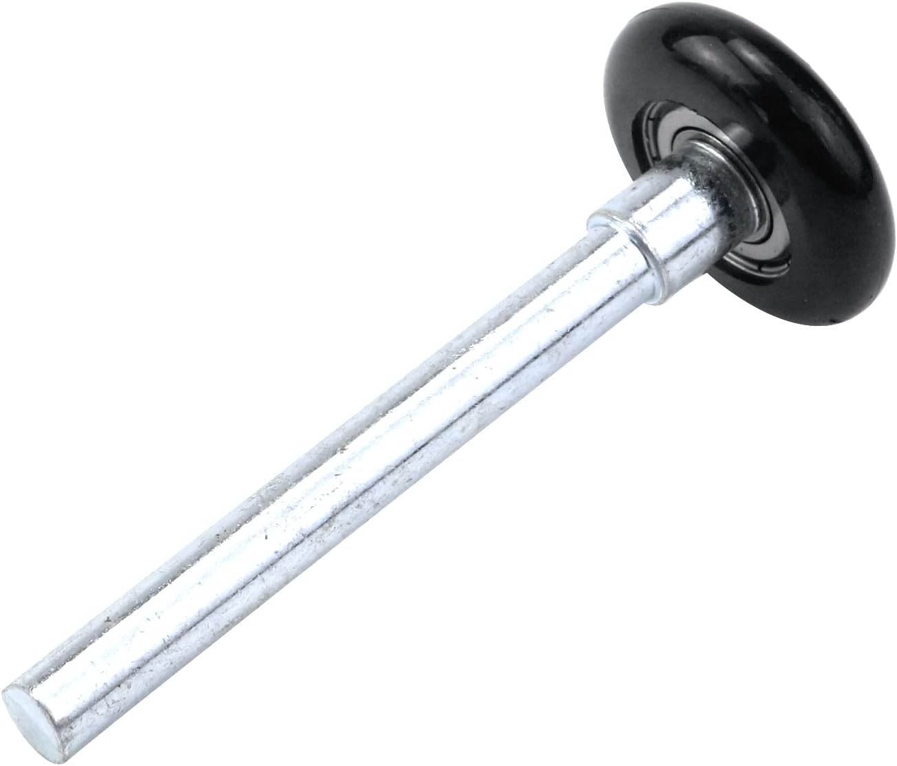 Semetall 10 Pack Premium Nylon Garage Door Roller,1.77" Wheels and 4.7" Stem,Quiet and Durable(Black)