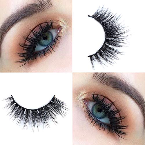 Arison Lashes - Pestañas postizas 3D para maquillaje (1 par)