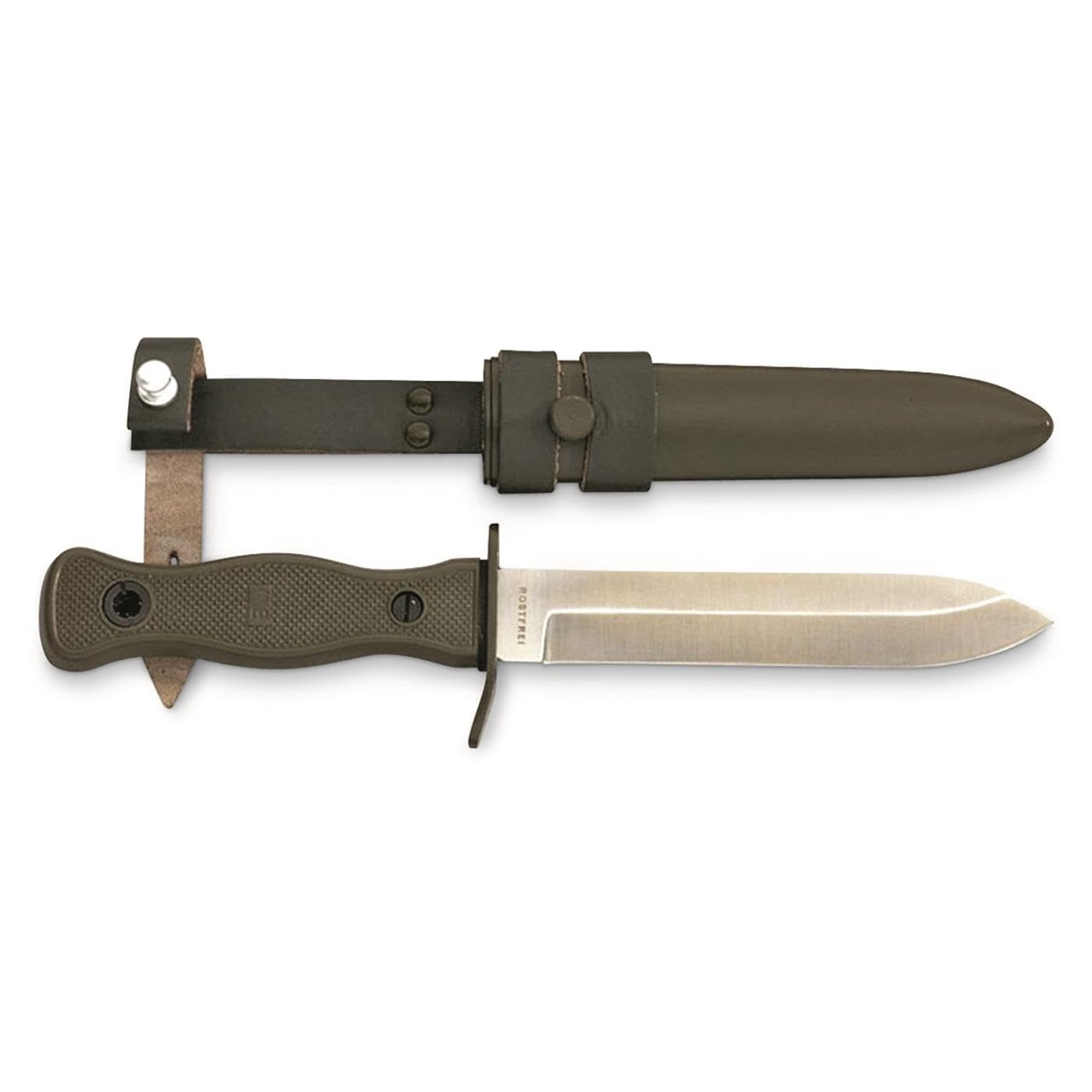 HQ ISSUE Mil-Tec German Army Combat Knife with Sheath