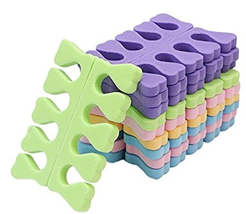 Clarashop 20x Soft Sponge Finger Toe Separator per...