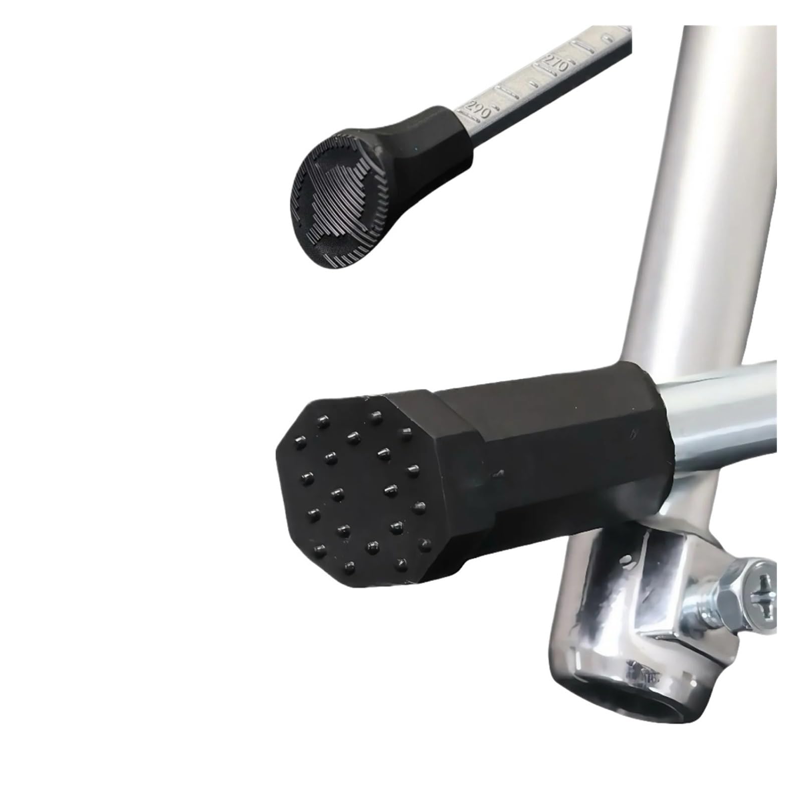 Fahrradständer, verstellbare Seitenstütze aus Aluminiumlegierung