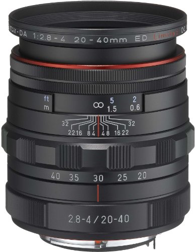 Pentax HD PENTAX-DA 20-40mm F2.8-4ED Limited DC WR Negro miniatura 2