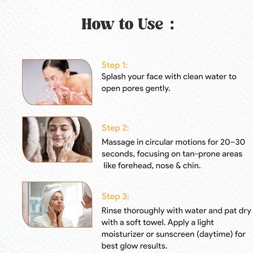 Image of LA'BANGERRY Vitamin C + Ubtan + Neem Aloe Vera Face Wash Combo | Brightening & Deep Cleansing | Reduces Dark Spots & Blemishes | 50mlx3 (150ml)
