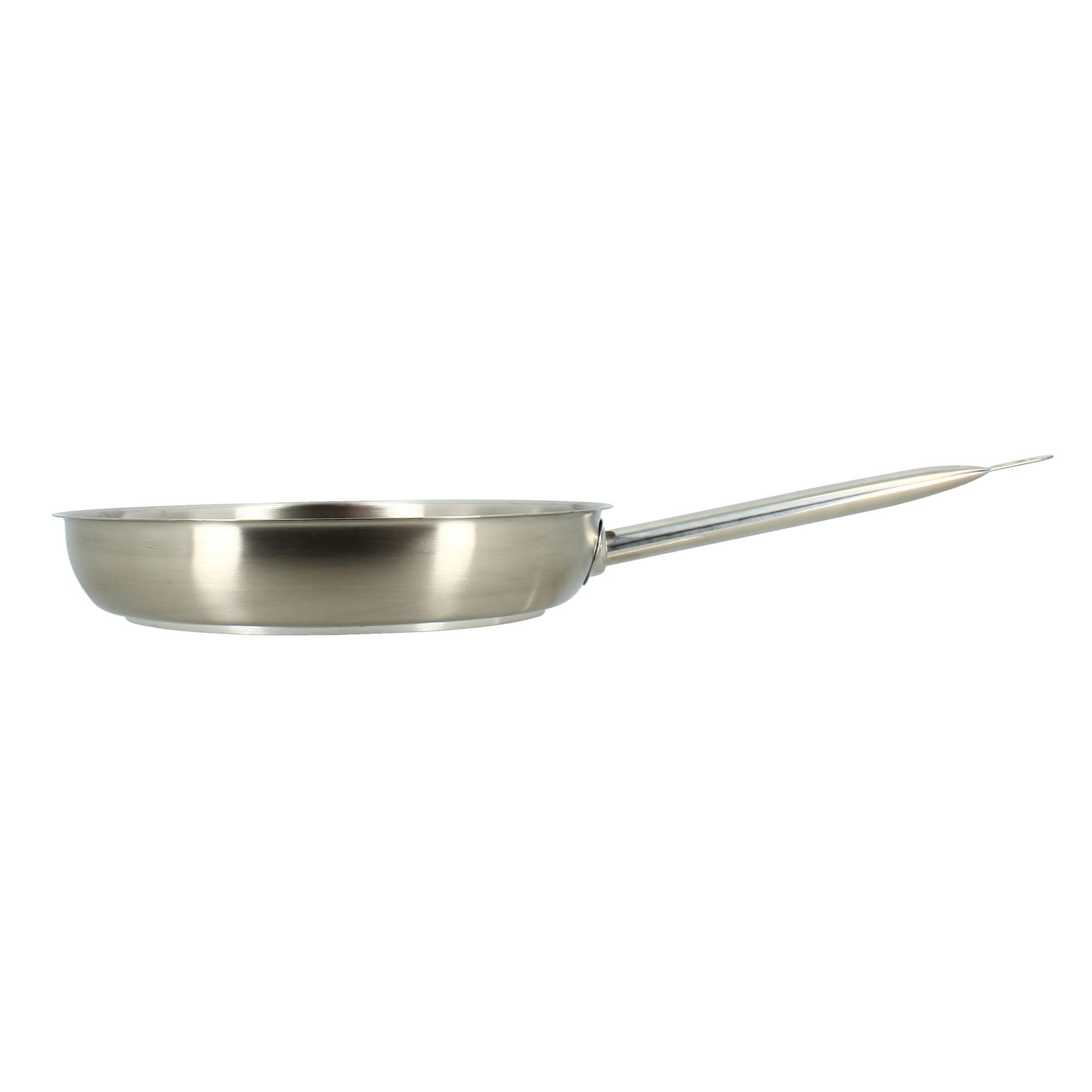 MENASTYL - Poêle professionnel 30cm en acier inoxydable - 7520063