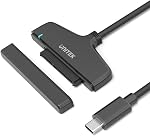 Unitek Câble Adaptateur Convertisseur SATA III USB 3.0 pour Disque Dur HDD/SSD 2,5 3,5 Pouces avec Adaptateur Secteur 12V/2A, Support UASP Compatible avec Lecteurs Optiques