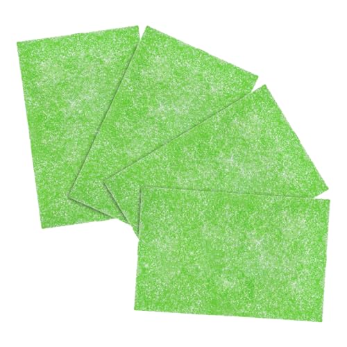 Generisch Plantillas para frigorífico, lavables, cortables, 4 piezas, para almacenamiento diario, congelador, organización de apartamentos, cocina y hogar