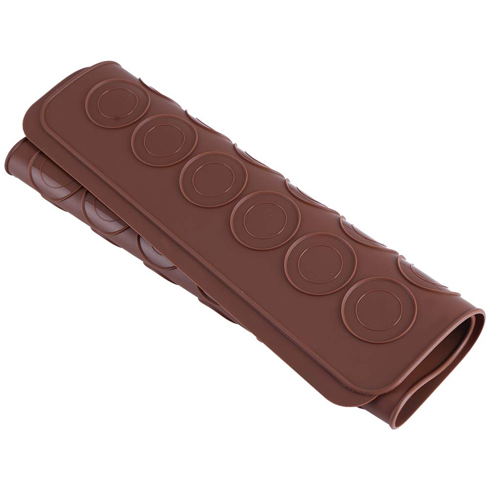 Dioche Tappetino Macaron - Set per Macarons, Contiene Fino a 48 Macaron, Set 48 Stampi da Forno con capacità di Fori per Macaron, 39 x 28,5 cm