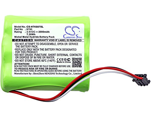 Batería de reemplazo para hioki 8870-20 LR8431-20 LR8431-30 MR8870-30 LR8432 miniatura 3