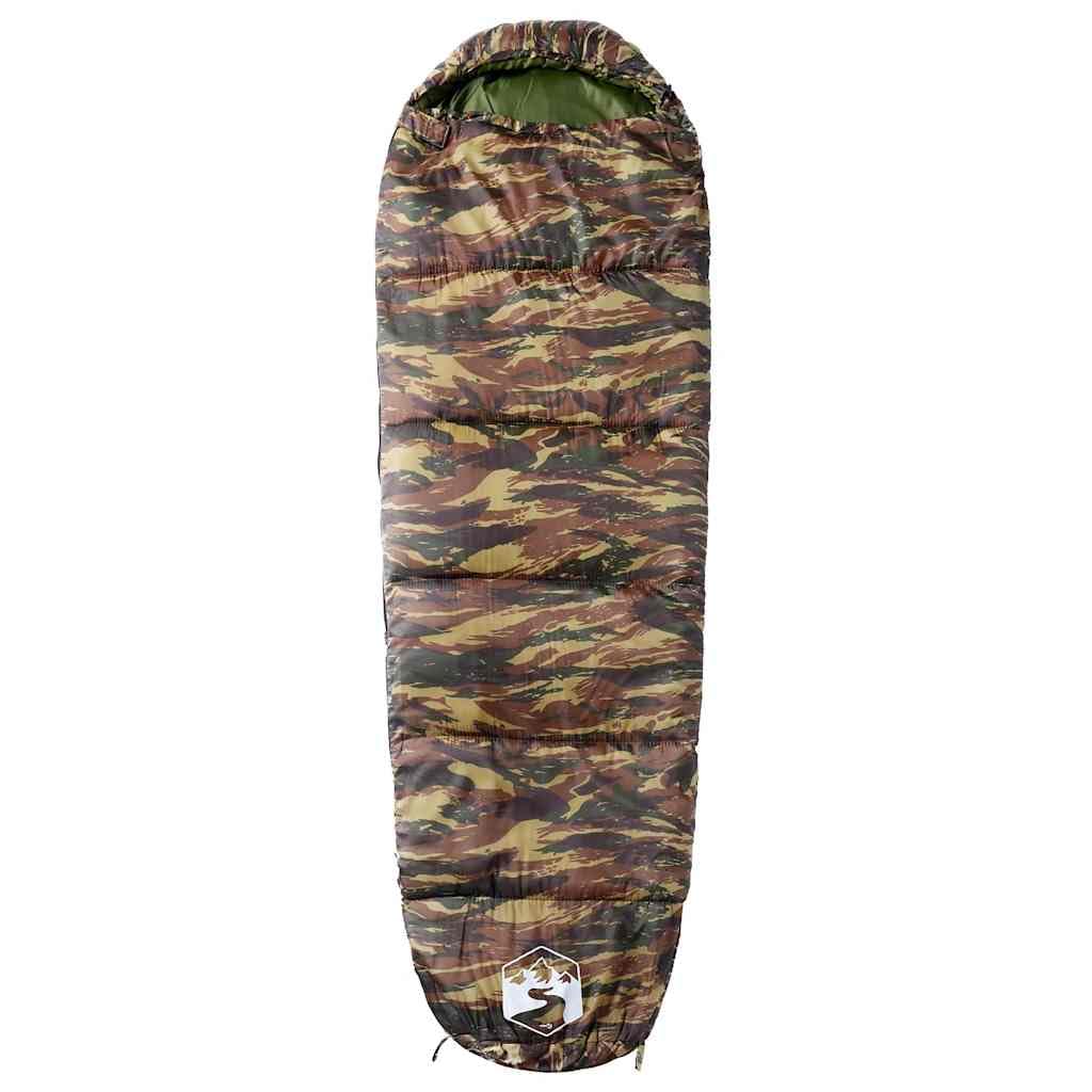Saco de dormir momia para adultos, saco de dormir de camping para primavera, verano y otoño, ligero, saco de dormir con saco de dormir, 215 x 85 cm