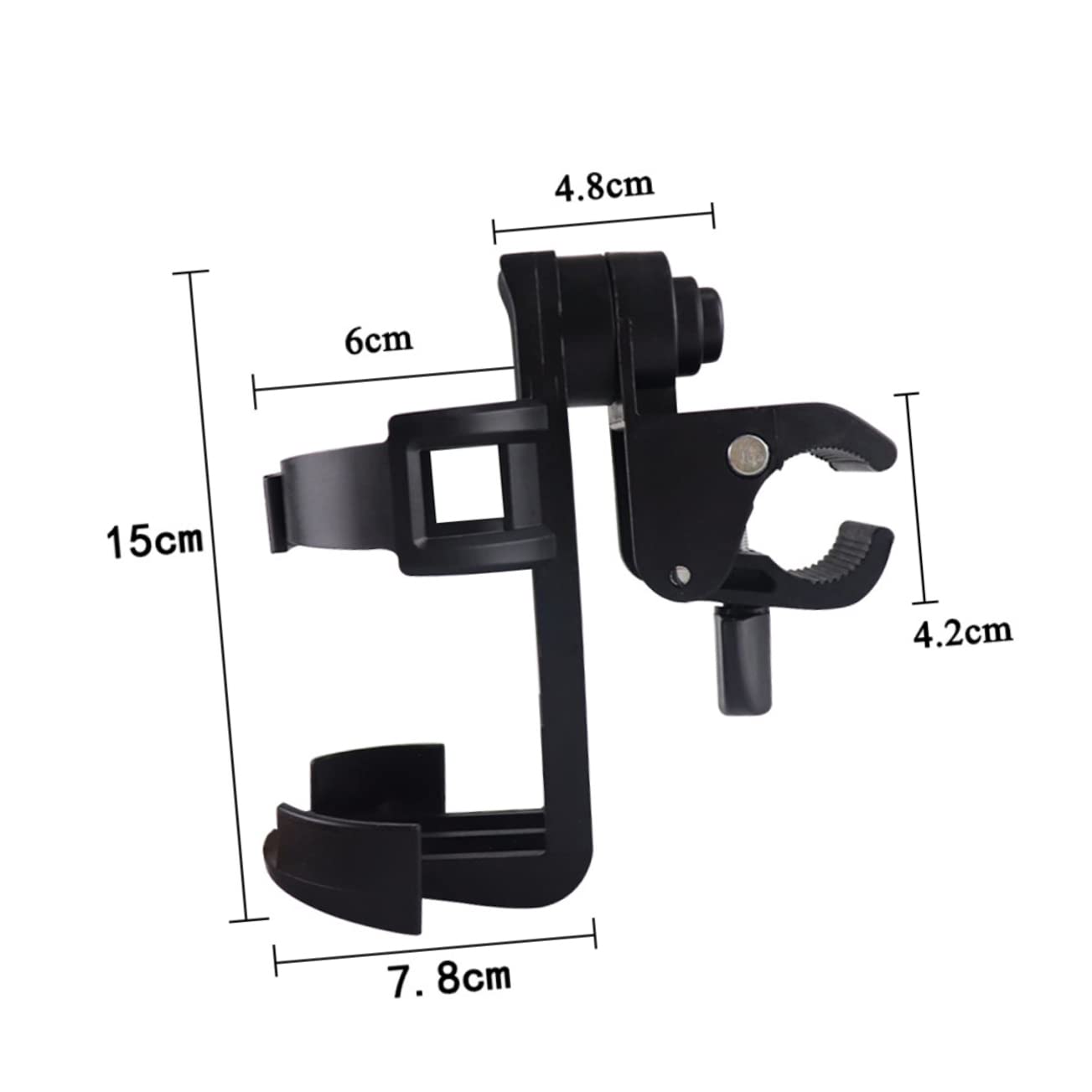 Angoily Baby Stroller Cup Holder 2 Pack Water Bottle Holders Plastic for Umbrella Car Child Buggy Child Tricycle