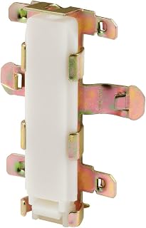 Prime-Line MP6603 Closet Door Guide, Bottom Mount, Snap-In (2 Pack)