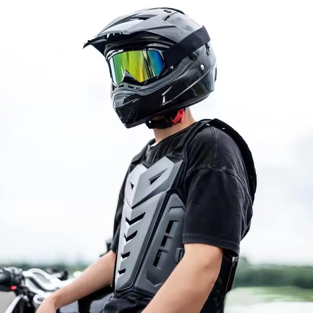 Motocross Body Armor Motorradjacke Motocross Moto Weste Rücken Off-Road Dirt Bike Schutzkleidung