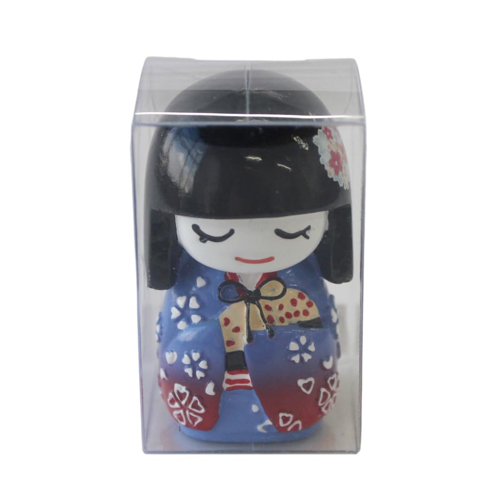 N&N Find Japan - Bambola Mai Kokeshi giapponese, viola