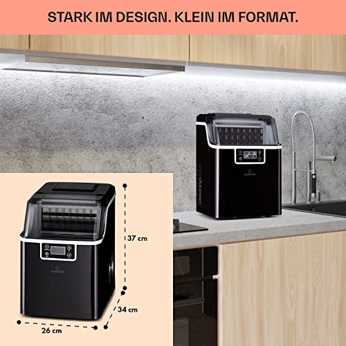 Klarstein Eiswürfelmaschine für Zuhause, Camping und Gastronomie