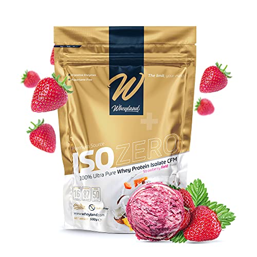 WHEYLAND ISOZERO - 100% ULTRA PURA WHEY PROTEINA ISOLATE 500GR CFM Strawberry Field Cover