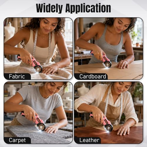 Cardboard Cutter Electric Scissor Rechargeable, 2600Mah Blue - image 5