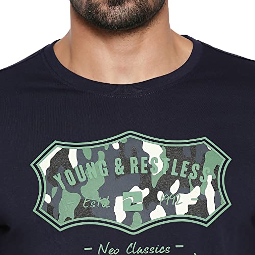 Image of Spykar Men's Slim Fit T-Shirt