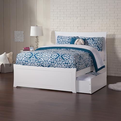 AFI, Metro Full Platform Bed with Matching...
