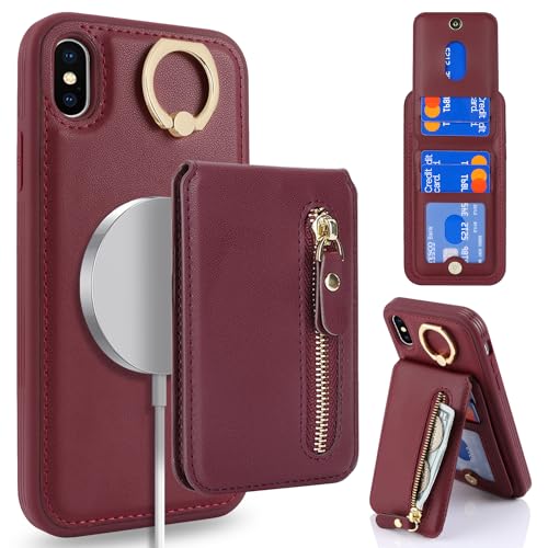 iPhoneX iPhoneXS ʗp P[X  J[hP[X OtP[X magsafeΉP[X }OZ[t magsafep ACzX Ot iPhone XS X Jo[ X}zP[X ACtH10 ACz10S case 