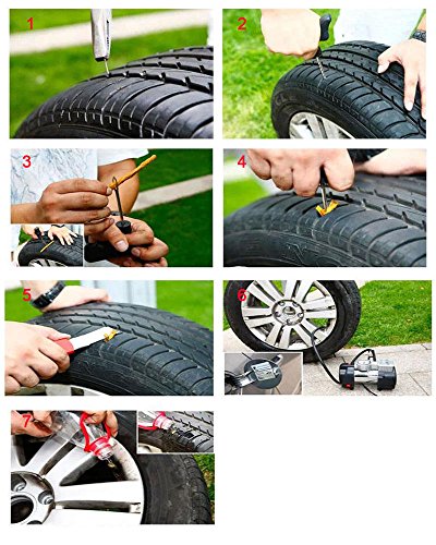 Banden reparatie reparatie reparatieset auto banden pechset pannen reparatieset - Image 4