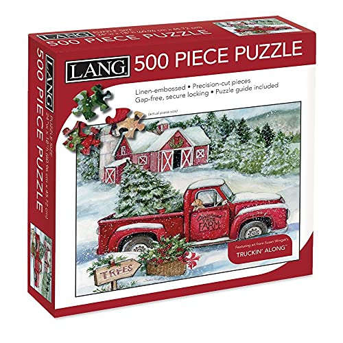 LANG Santa's Truck 500 Piece Jigsaw Puzzle