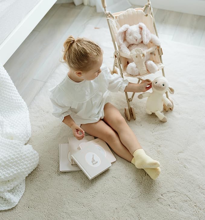 JAKIDAR 12 Pair Baby Toddler Socks Non-Slip Grip Cotton Ankle Socks for Boys Girls Non Skid Soles for Infants Kids - Image 5