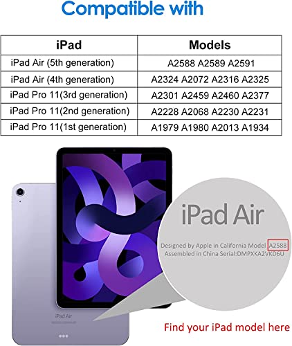 Image of OJOS Paper Feel Screen Protector Compatible with iPad Pro 11 2022 2021 2020 2018, Anti-Glare