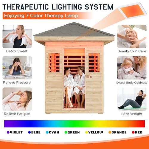 Albott 3 Person Outdoor Sauna