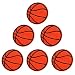 XUNHUI Basketball Embroidered Patches for Clothing Iron On Patches Ball Badge Stickers for Clothes DIY 5.8cm 5 Pieces