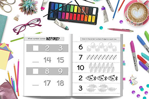 Selpont June & Lucy Kids Kindergarten Math: Time & Money, Arithmetic, Counting: Children'S Activity Book Ages 4-6 thumb #5