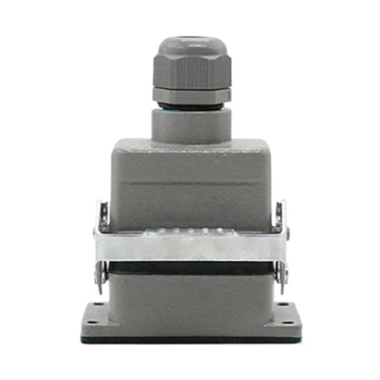 Conector impermeable industrial HDC-HE16 rectangular con pines de 16A 8