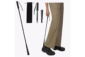 HealthMan Detachable 33.4" Shoe Horn, Expandable Sock Removal Tool