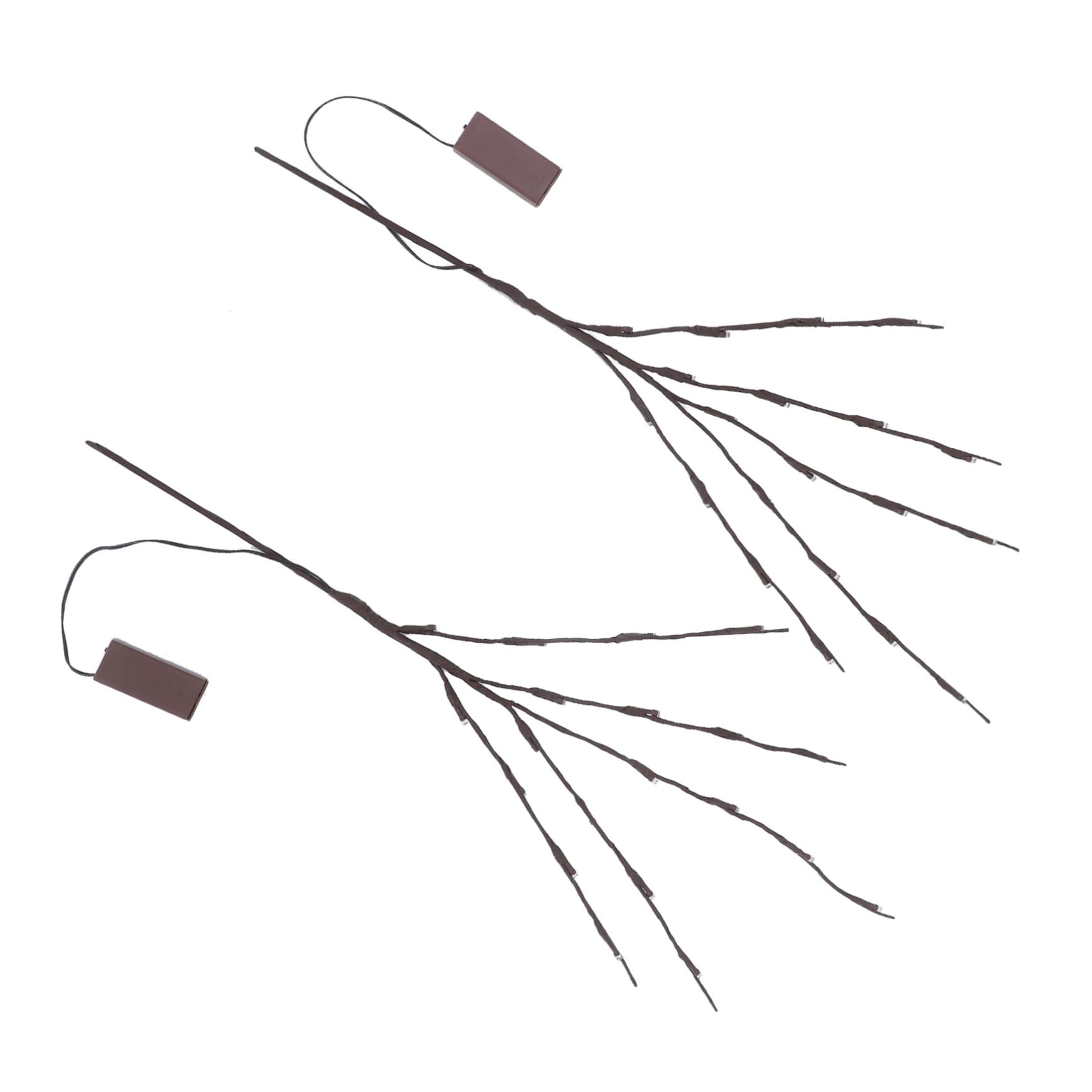 CONGARTENO 2Pcs LED Tree Branches Lamp Decorative Twig Light for Indoor Outdoor Use Warm White White Colors for Events Home Decoration Centerpiece Lighting Design