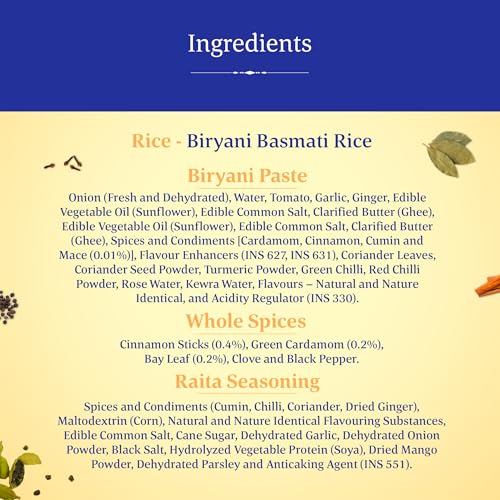 Image of Daawat Biryani Kit Kolkata | Authentic Recipe | Ready in 30 min | Ready to Cook | 334gm (Pack of 3)