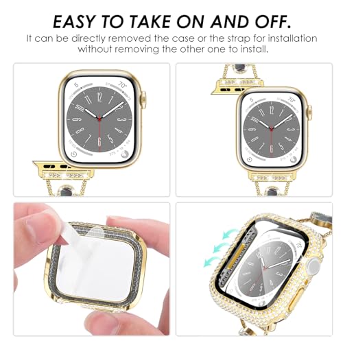 Bracelet trèfle Apple Watch 42mm anti rayure coque verre trempé - 6