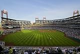 Panoramic view of 29183 baseball fans at Citizens Bank Park Philadelphia PA who are watching Philadelphia Phillies beat the Milwaukee Brewers by a score of 8 to 6 on May 14 2007 Poster Print by Panora